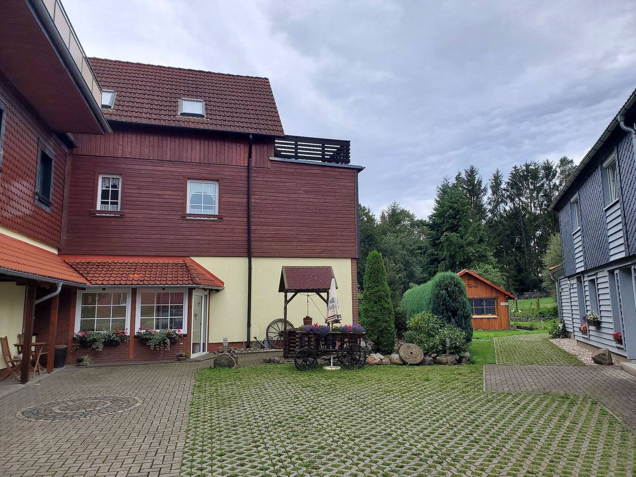 Pension Königshof - Doppelzimmer 2 in Königshütte (Harz), Harzvorland