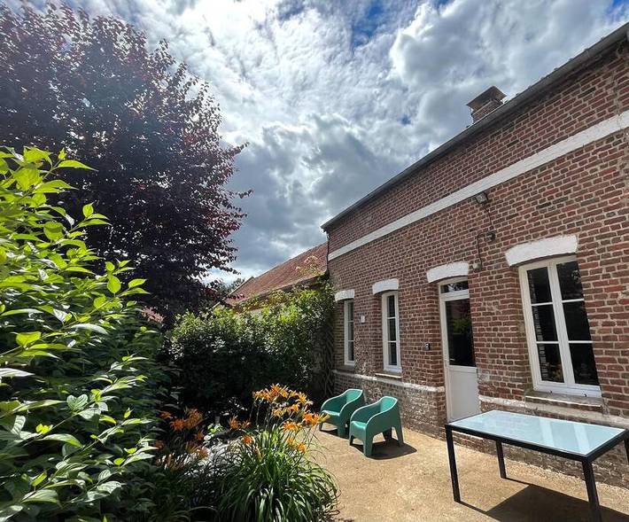 Location de vacances pour 5 personnes, avec Terrasse et Jardin à Neuville-sous-Montreuil