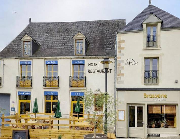 Hôtel pour 3 personnes, avec terrasse et jardin, animaux acceptés