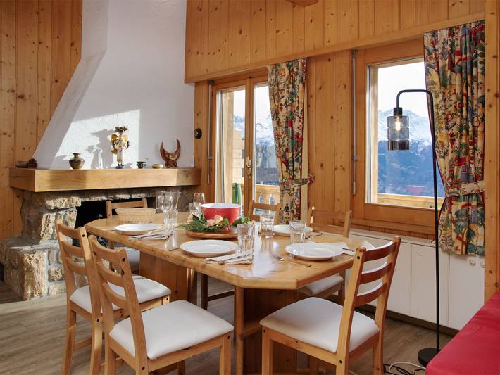 Gîte pour 5 personnes, avec balcon et vue à Verbier - 2