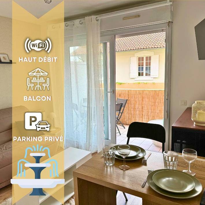 Appartement de vacances pour 2 personnes, avec balcon