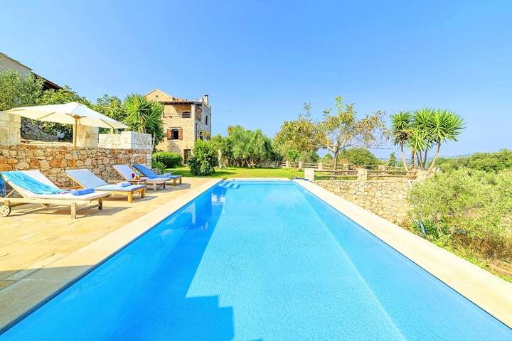 Villa für 2 Personen, mit Pool und Garten sowie Whirlpool in Chania und Umgebung - 2