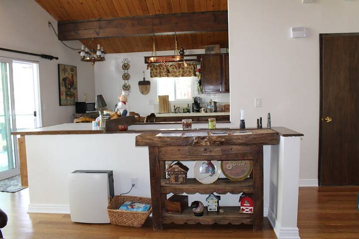 Log cabin for 5 people, with terrace, with pets in Running Springs