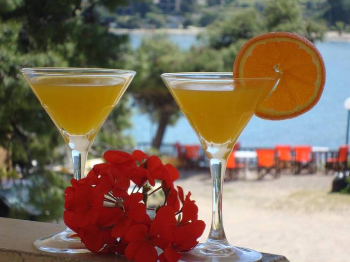 Alojamiento y desayuno para 2 personas, con vistas y balcón en Grecia