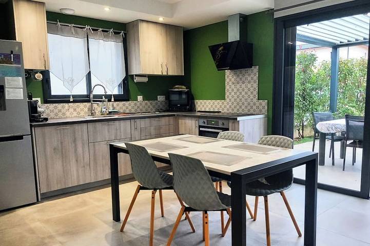 Maison de vacances pour 6 personnes, avec jardin