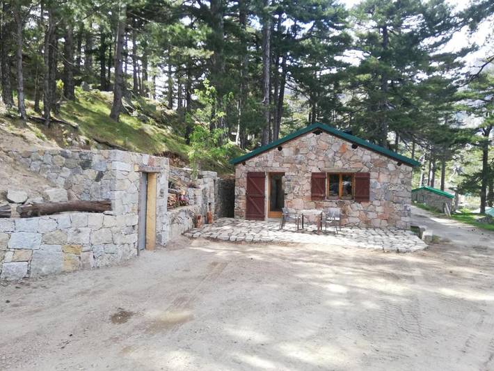Gîte pour 4 personnes, avec Terrasse et Vue à Quenza