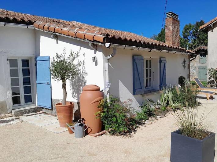Maison de vacances pour 4 personnes, avec Terrasse ainsi que Jardin et Piscine