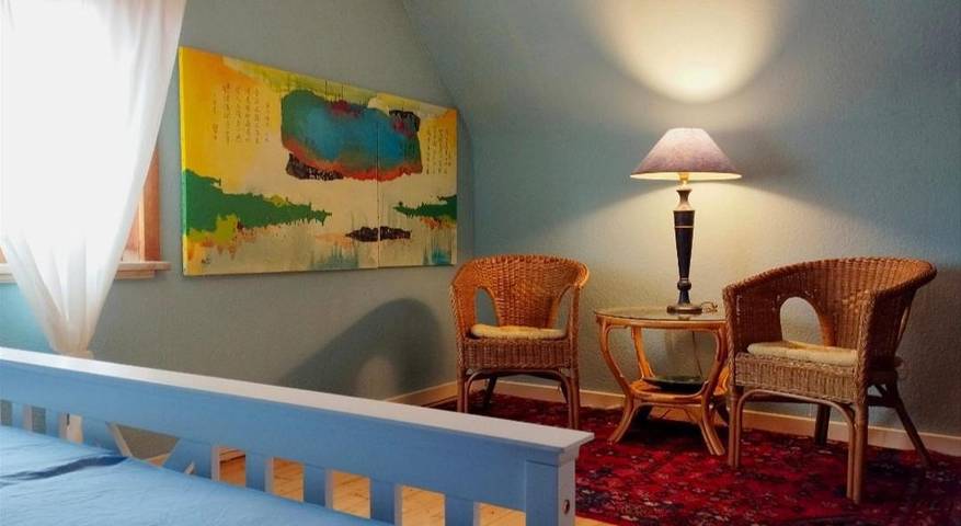 Ferienwohnung für 2 Personen, mit Terrasse und Garten sowie Ausblick in Schömberg - 2