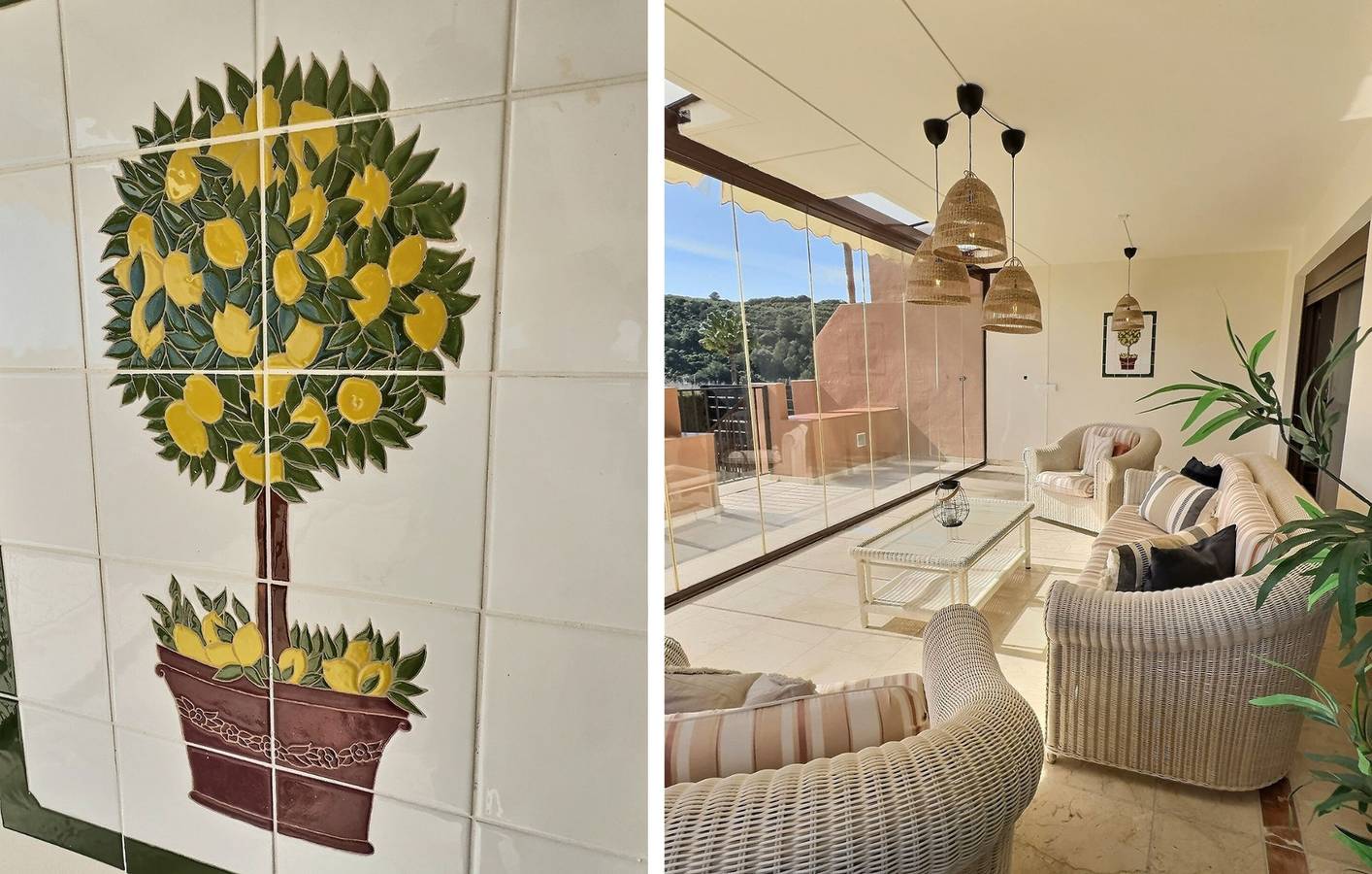 Ganze Wohnung, Ferienwohnung für 8 Personen mit Garten in Casares del Sol, Casares