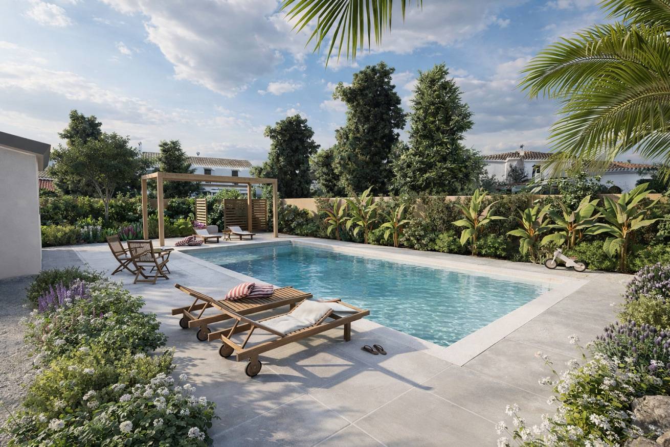 Villa für 6 Personen mit Balkon/Terrasse in Porto Columbu, Sarroch