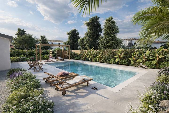 Villa für 6 Personen, mit Garten und Pool - 1