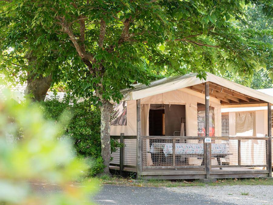 Routes du Monde - Camping de La Hume - Lodge 5 personen - Ecolodge 5 in Gujan-Mestras, Arcachon und Umgebung