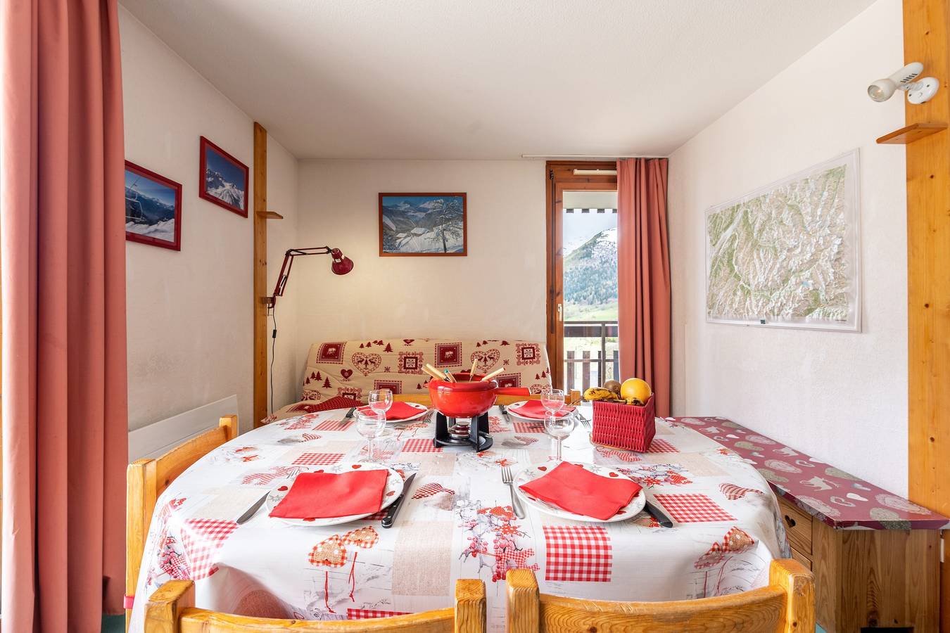 Apartamento entero, Apartamento 'Appartement Bdl' con vistas a la montaña y balcón in Saint-François-Longchamp, Le Grand Domaine