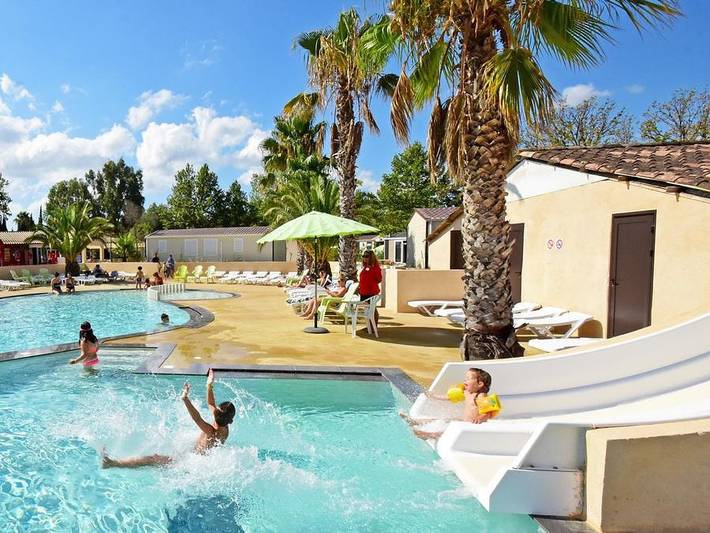 Camping Tikayan Domaine du Golfe de Saint Tropez - Mobilhome 2 personnes - Tennessy Confort. in Grimaud, Côte méditerranéenne (France)
