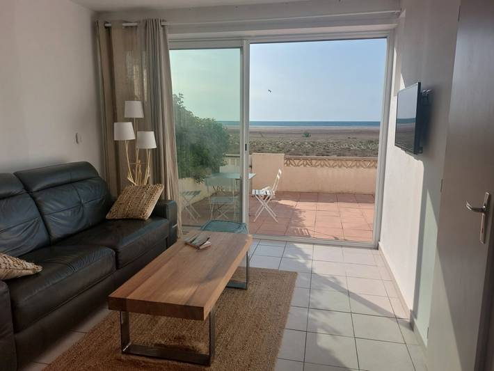 Appartement de vacances pour 3 personnes, avec terrasse, animaux acceptés