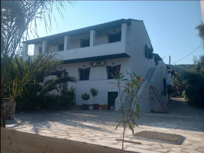 Apartahotel para 2 personas, con jardín y vistas en Corfú