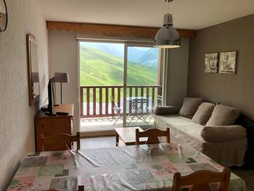 Gîte pour 6 personnes, avec balcon et piscine à Peyragudes