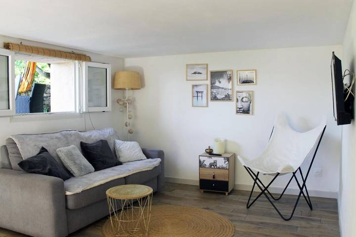 Appartement de vacances pour 2 personnes, avec jardin