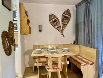 Cottage pour 4 personnes, avec balcon, adapté aux familles à Les Avanchers-Valmorel