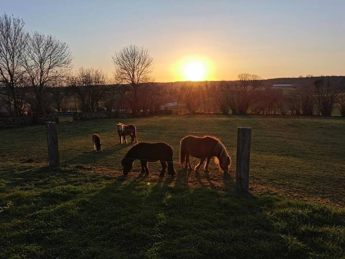 Location de vacances pour 4 personnes, avec vue et jardin, animaux acceptés à Le Fied - 3