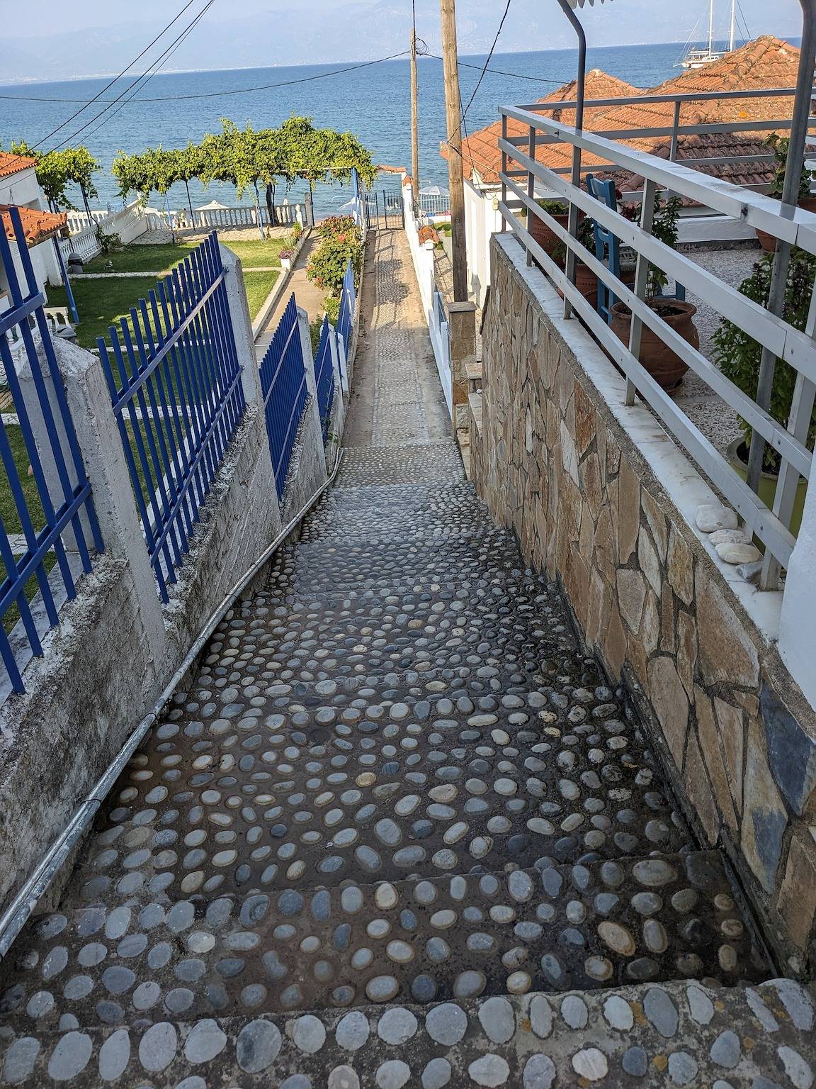 Appartement entier, Appartement 'Kagias 2' avec vue sur la mer, Wi-Fi et climatisation in Région de Messenia