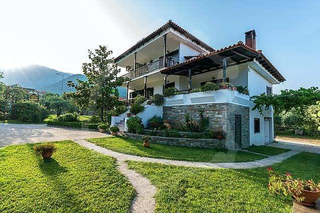 Vakantiewoning voor 2 personen, with tuin and uitzicht as well as balkon op Thassos