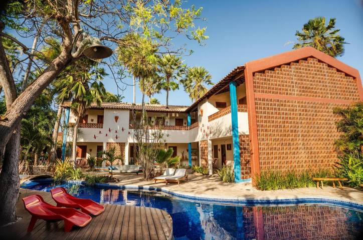 Casas e apartamentos de temporada para 3 pessoas, com jardim e piscina e ainda jacuzzi em Parnaíba