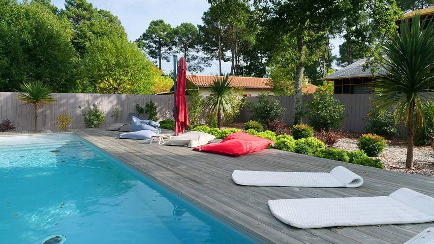 Villa pour 6 personnes, avec piscine et terrasse à Lège-Cap-Ferret