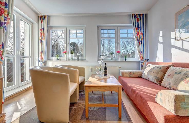 Ferienwohnung für 4 Personen, mit Balkon, mit Haustier in Bansin - 2