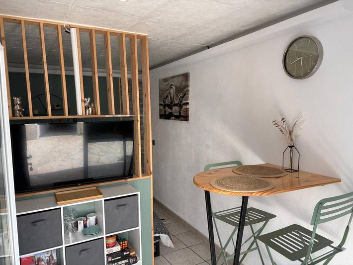 Appartement de vacances pour 2 personnes, avec Jardin