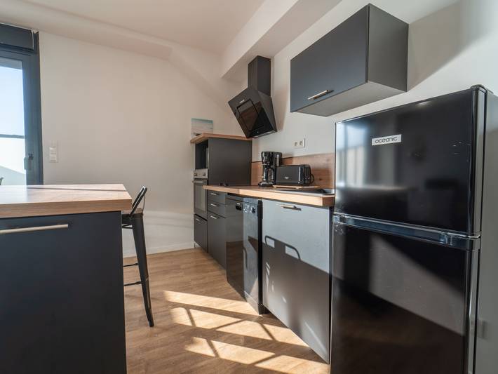 Ganze Wohnung, Charmante Wohnung 200m vom Ozean mit Terrasse und Parkplatz in Mimizan Plage, Mimizan