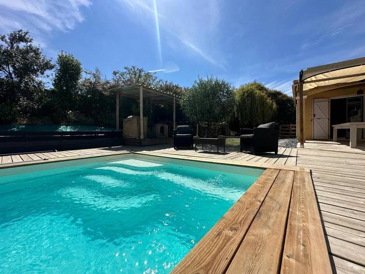 Location de vacances pour 10 personnes, avec jardin et piscine, animaux acceptés dans Lac de la Cavayère - 2