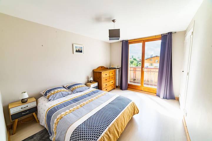 Gîte pour 4 personnes, avec jardin et balcon dans Les Bossons - 3