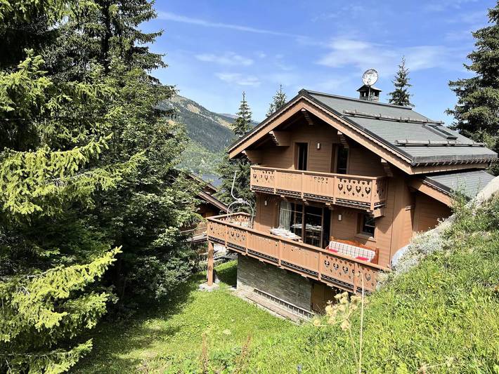 Chalet pour 8 personnes, avec sauna et balcon