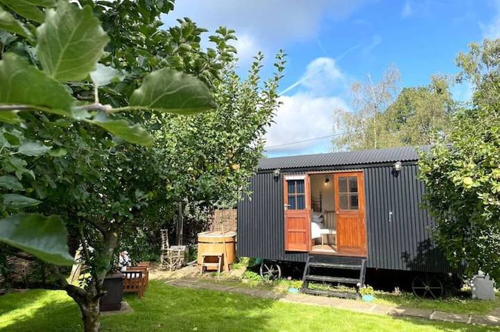 Log cabin for 2 people, with pool, with pets - 1