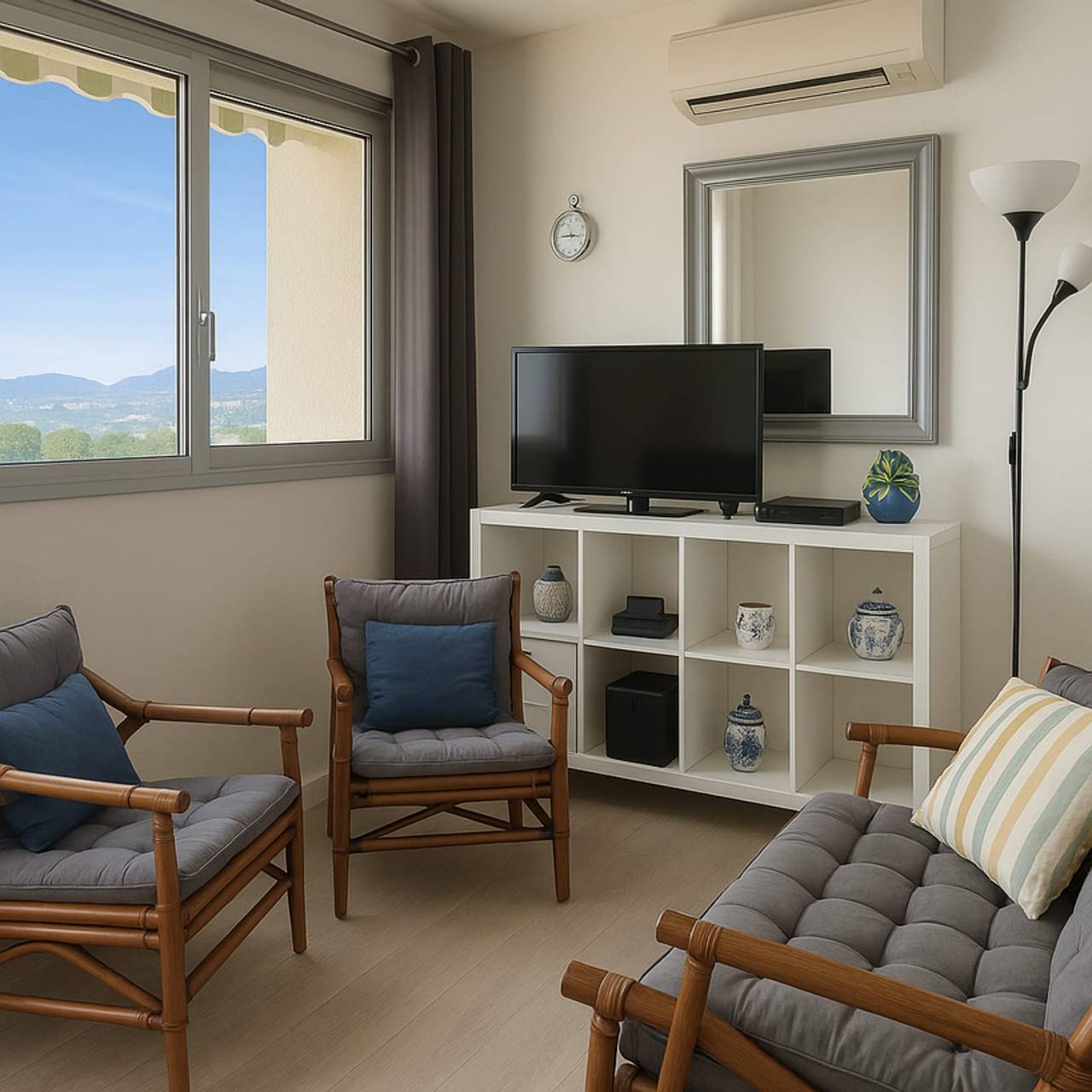 Apartamento entero, Luminous apartment with sea view in La Ciotat in La Ciotat, Marsella region