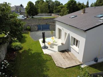 Gîte pour 9 personnes, avec jardin à Regnéville-sur-Mer
