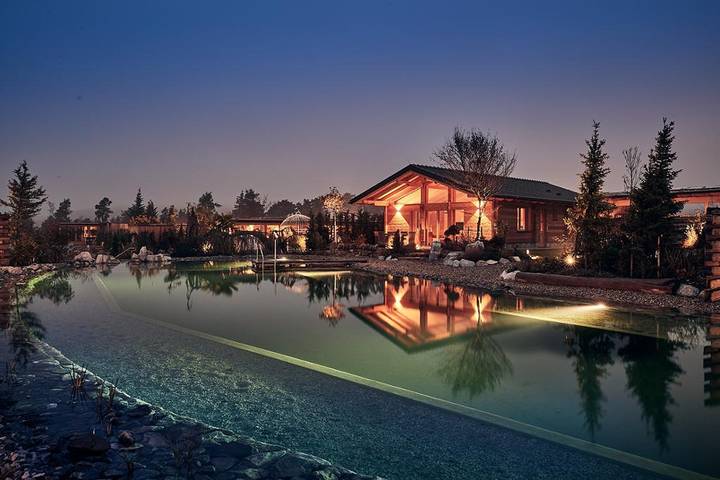 Ferienwohnung für 2 Personen, mit Pool und Garten sowie Sauna und Terrasse - 1