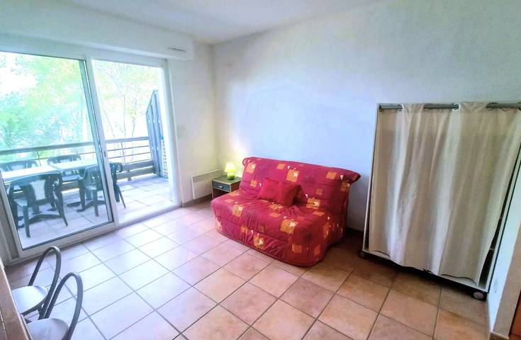 Studio pour 4 personnes, avec Vue