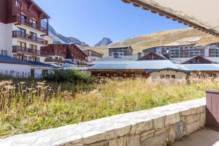 Chalet for 3 people, with balcony in Tignes