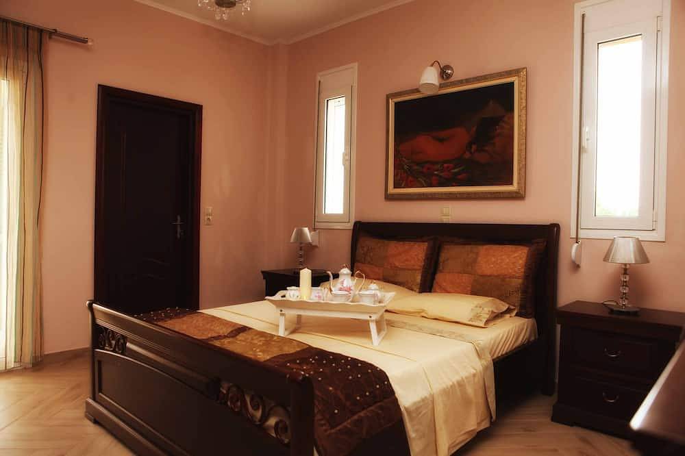 Villa Balos met een prachtig uitzicht op zee in Georgioupoli, Chania en omgeving