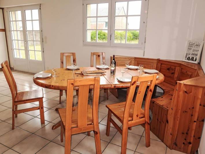 Location de vacances pour 8 personnes, avec terrasse dans Plage Vougot Plouguerneau - 3