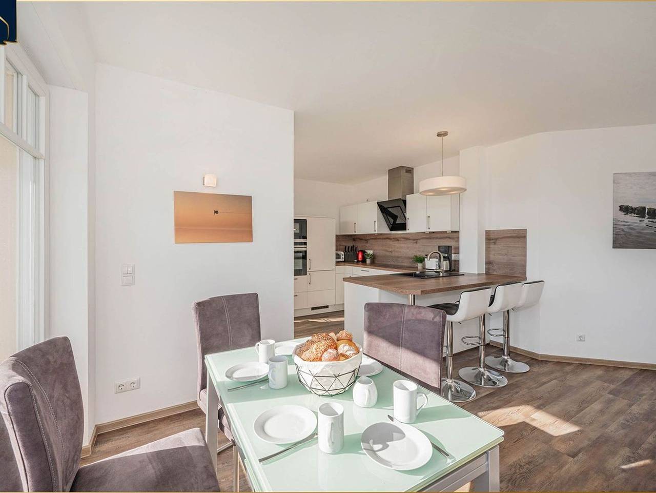 Ganze Ferienwohnung, Haffblick in Kamminke, Usedom