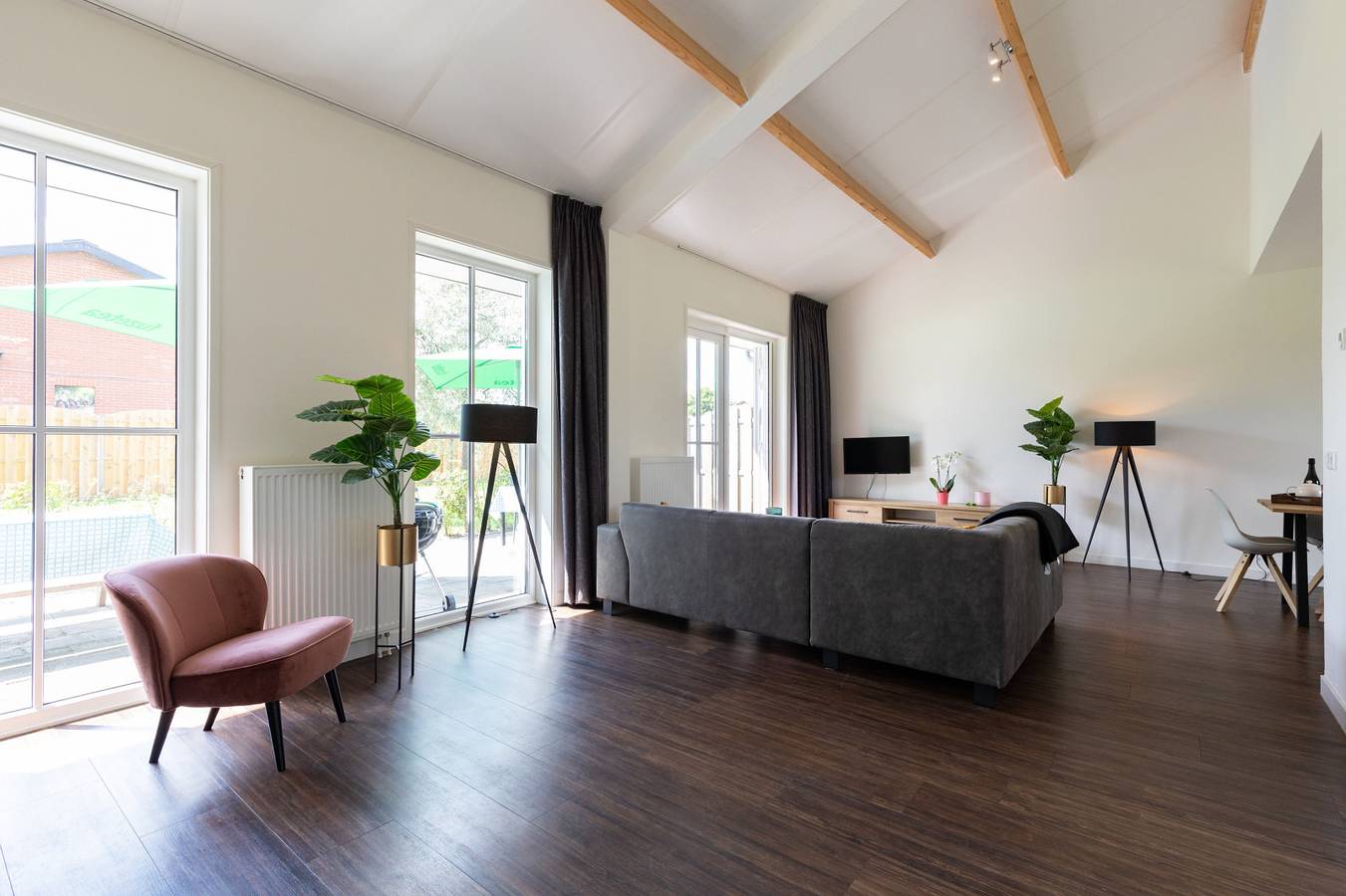 Mooi 8 persoons vakantiehuis op een boerderijcamping in Goirle in Goirle, Noord-Brabant