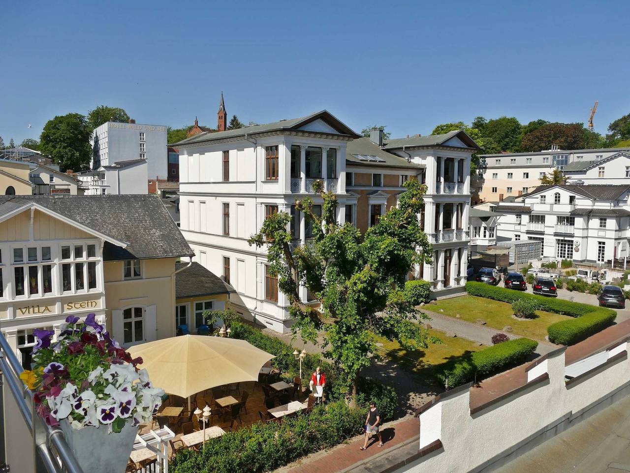 Ganze Ferienwohnung, Ferienwohnung 2 mit Meerblick und Südbalkon in Seebad Heringsdorf, Heringsdorf
