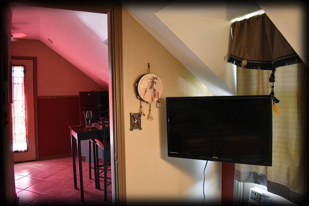 Das Versteck des großen Geistes in historischem Eureka Springs, Arkansas in Eureka Springs, Carroll County (AR)