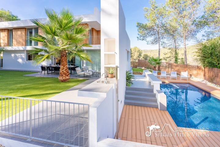 Chalet para 12 personas, con jardín y balcón, Familias con niños en Provincia de Barcelona - 2