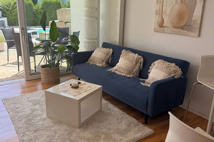 Ferienwohnung für 3 Personen, mit Terrasse in Leutkirch im Allgäu