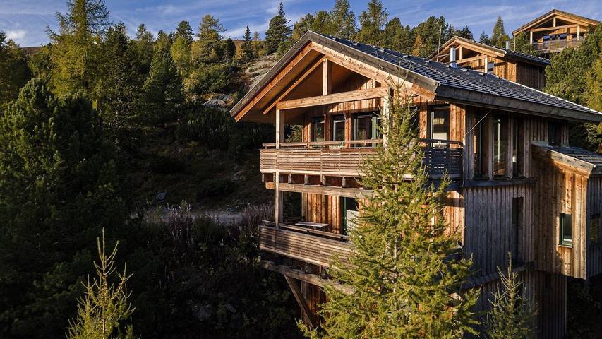 Chalet voor 8 personen, met sauna en whirlpool in Turracher Höhe