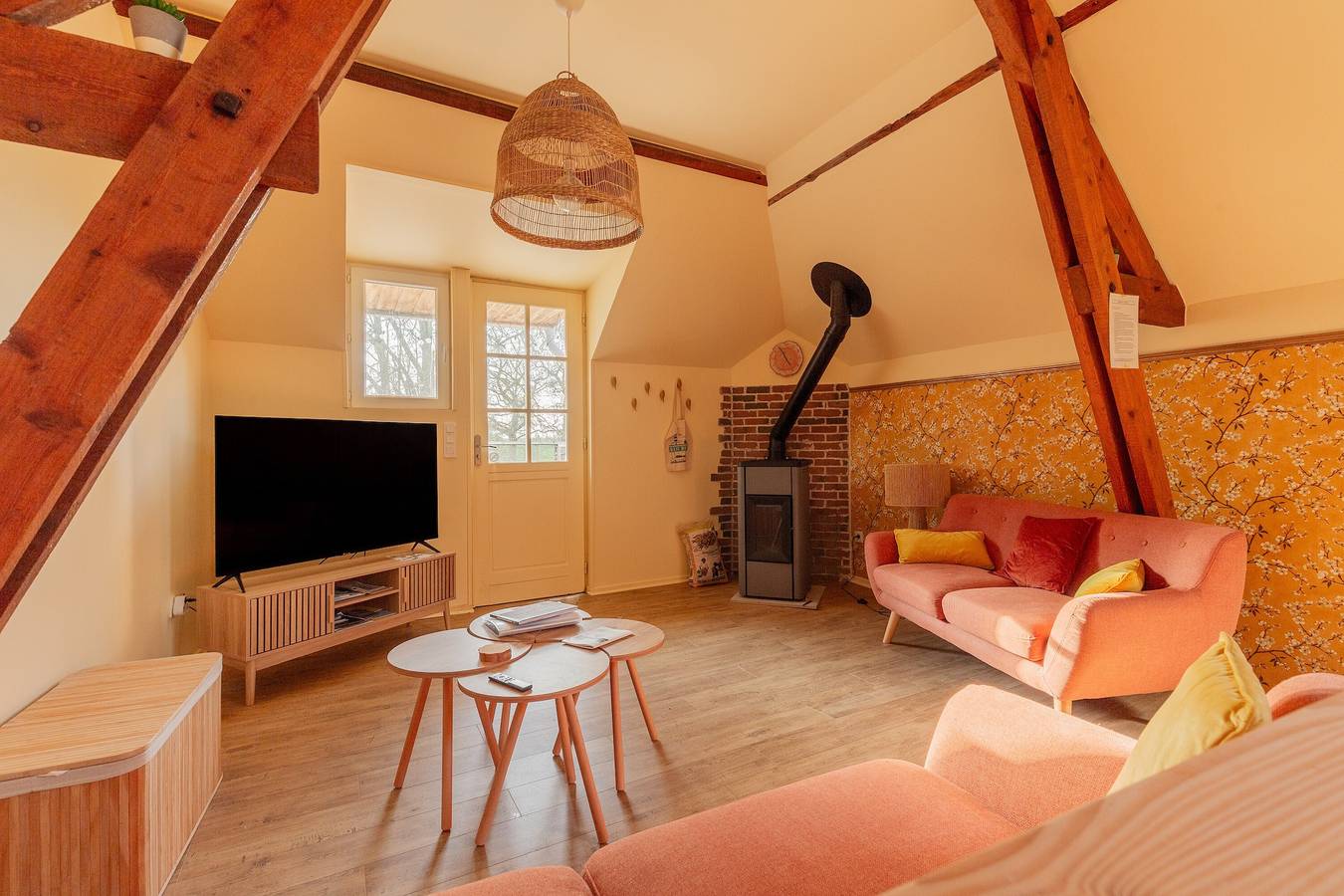 Maison de Vacances 'La Pause Picarde - Baie De' avec Terrasse Privée, Jardin Partagé et Wi-Fi in Franleu, Région d'Abbeville